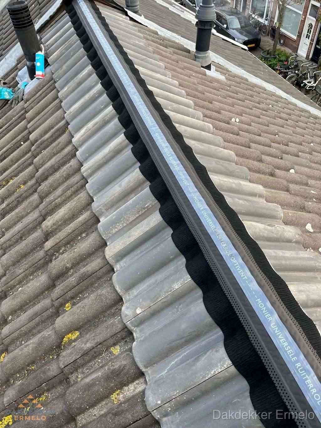 Dakrenovatie plat dak met bitumen dakbedekking in Ermelo Dakrenovatie plat dak met bitumen dakbedekking in Ermelo